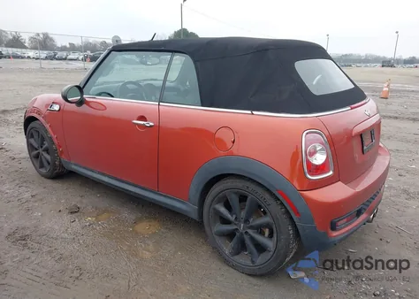 2015 Mini Convertible Cooper S из США, поврежденный, VIN WMWZP3C57FT708469